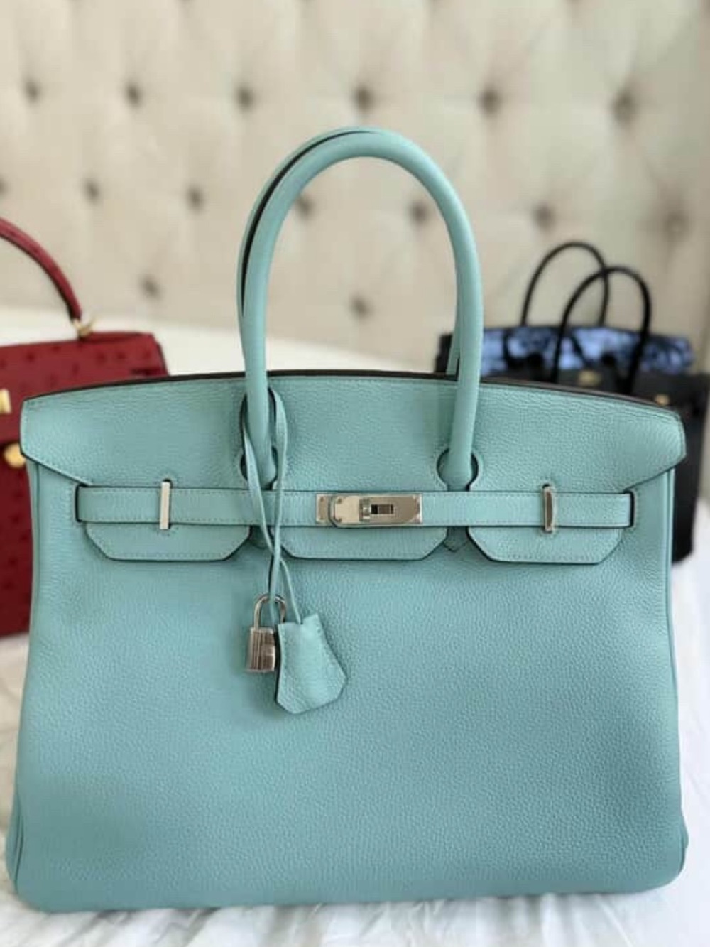 Birkin 35 Togo w/Palladium Hardware